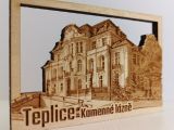 Magnetka Teplice -  Kamenné Lázně -  75 x 50 mm - MAG67